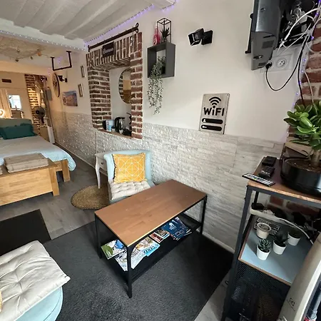 Le Ti Wi Studio En Plein Coeur Du Vieux Bassin Honfleur Exterior foto